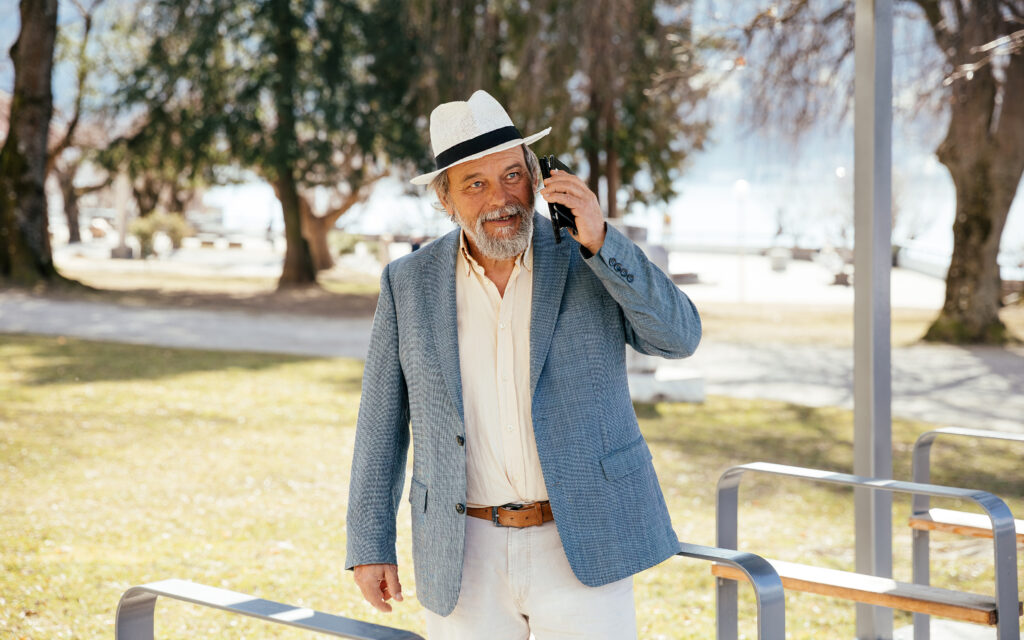 wealthy pensioner